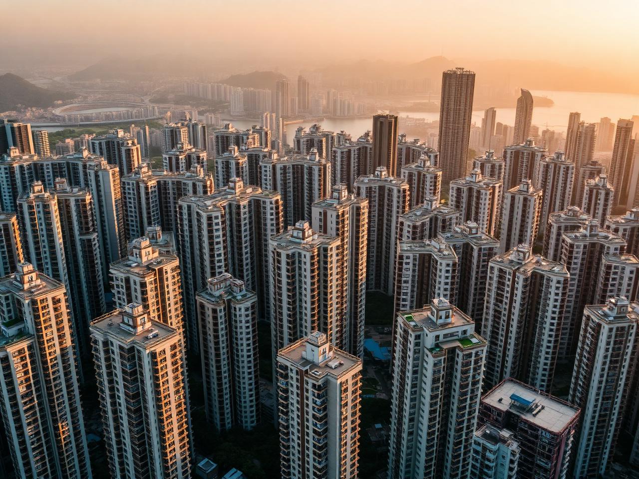 Hong Kong residential high-rise buildings