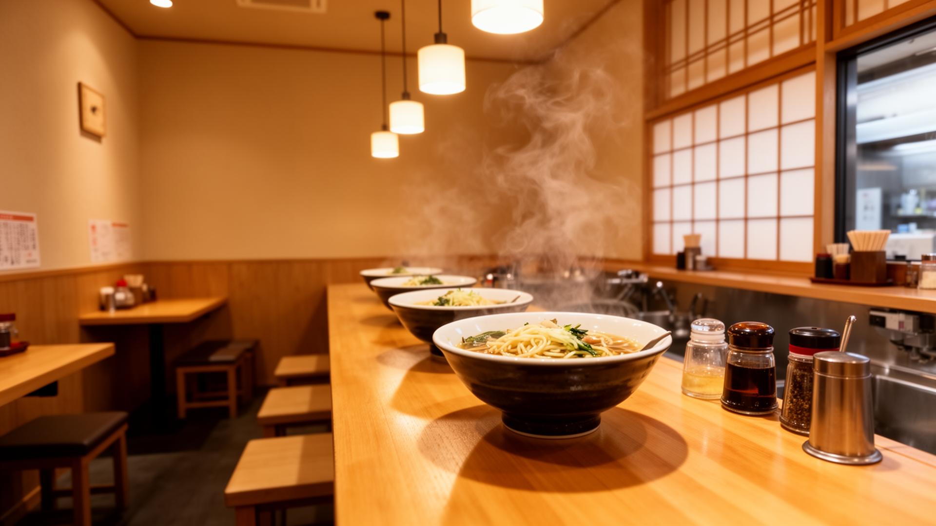Hong Kong restaurant interior